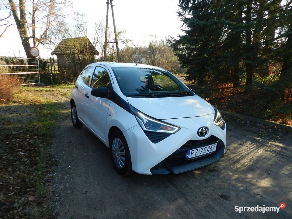 Toyota Aygo II Ekonomiczna niezawodna z wielkopolskie Puszczykowo