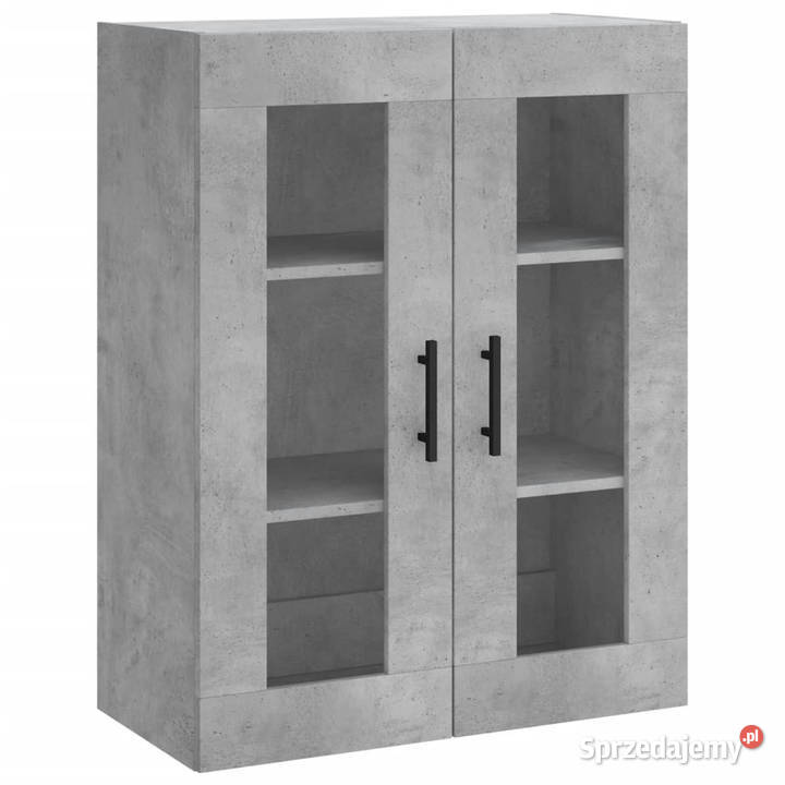 Szafka wisząca szarość betonu 695x34x90 WM828504 Warszawa