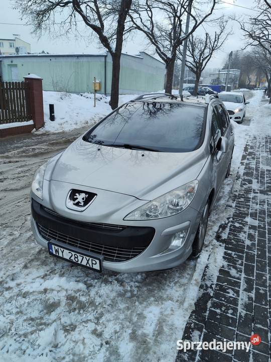 Peugeot 308 SW 16THP 2008r 170000 srebrny Gdynia