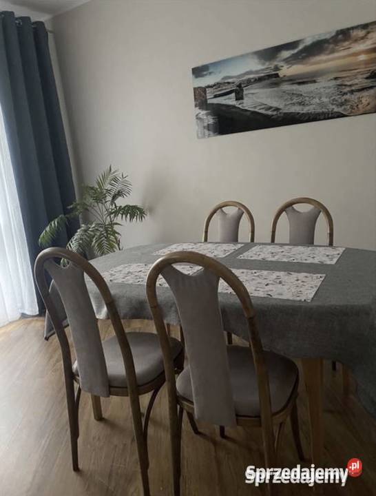 Stary stół 4 krzesła wielkopolskie Poznań