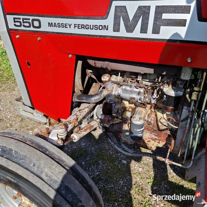 Massey Ferguson 550 wspomaganie kierownicy MF Massey Ferguson