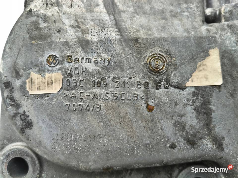 OBUDOWA ROZRZĄDU VW Golf VI 14 TSI 03C109211BQ osobowe Chełm sprzedam