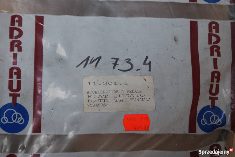 Linka gazu dł 1065mm900mm FIAT DUCATO DUCATO Białobrzegi