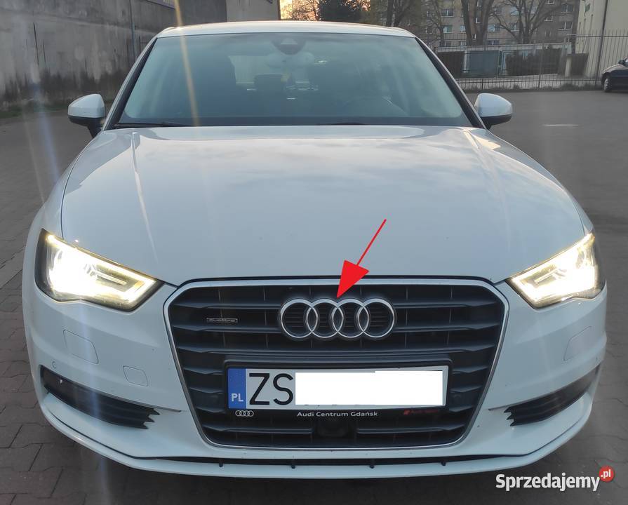 Znaczek emblemat Audi A3 A4 A6 A7 RS3 RS4 RS5 Stargard