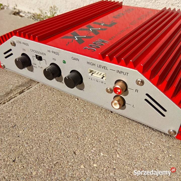 Wzmacniacz car audio XXL AMP250 300W mosfet