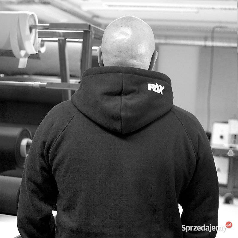 Bluza Z Kapturem Logo Na Środku PAX Hoodie wielkopolskie Wągrowiec