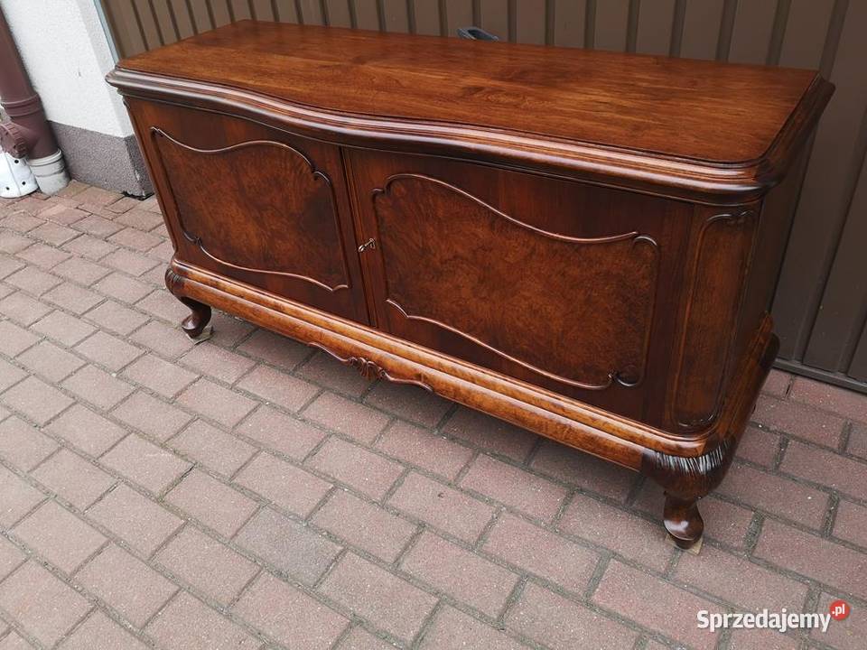 Komoda Niska Ludwik Chippendale Orzech 132 Swarzędz sprzedam