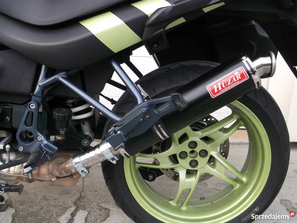 HUZAR EXHAUST wydech tłumik OWAL Hyosung GT650