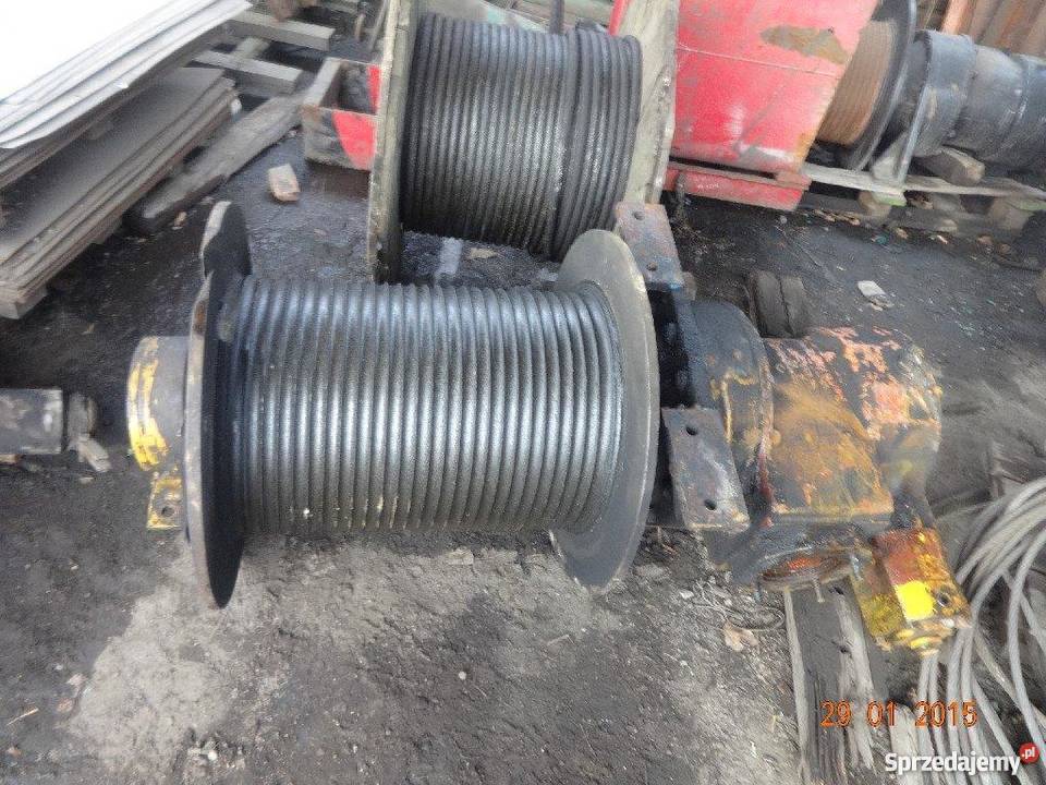 reduktor z wciągarką hydrauliczną do żurawia Rok produkcji 2000 Dąbrowa Górnicza