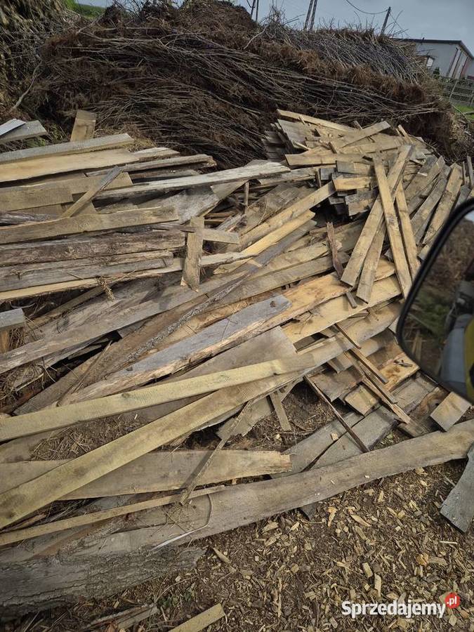 Przyjmę gałezie korzenie konary drewno palety mazowieckie Gąbin