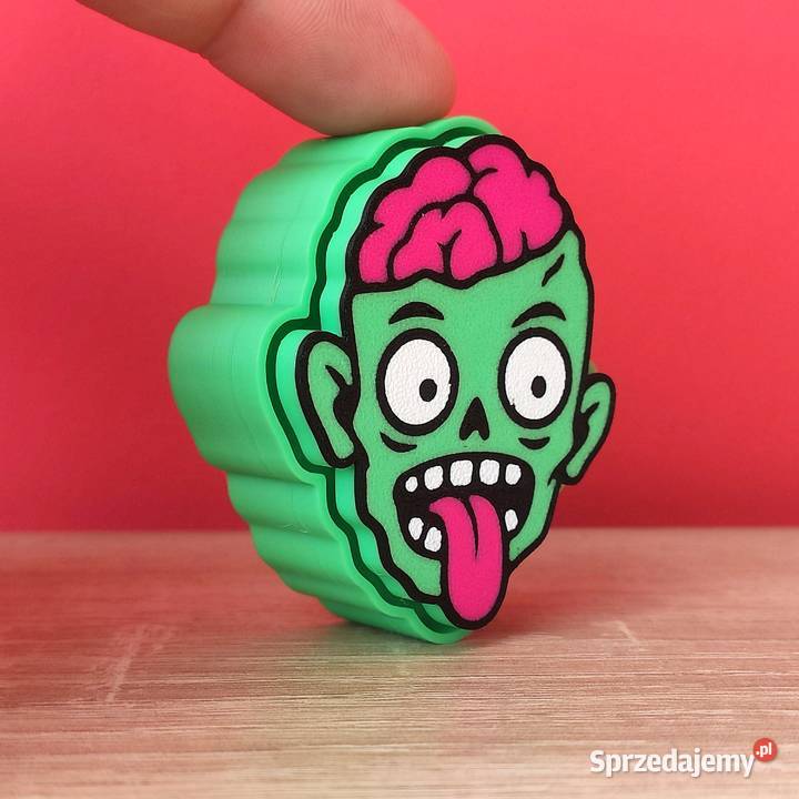 Klikacz Halloween Kliker Zombie mózg Fidget Tuchola
