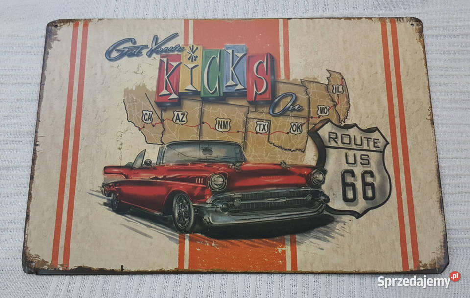 METALOWA TABLICZKA SZYLD RETRO CLASSIC GARAŻ DOM Akcesoria Poznań sprzedam