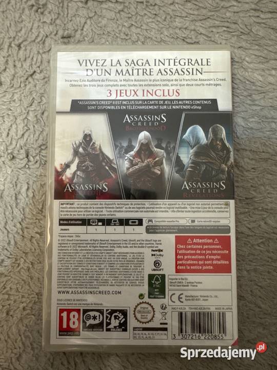 Assassins creed the ezio collection 3 gry na