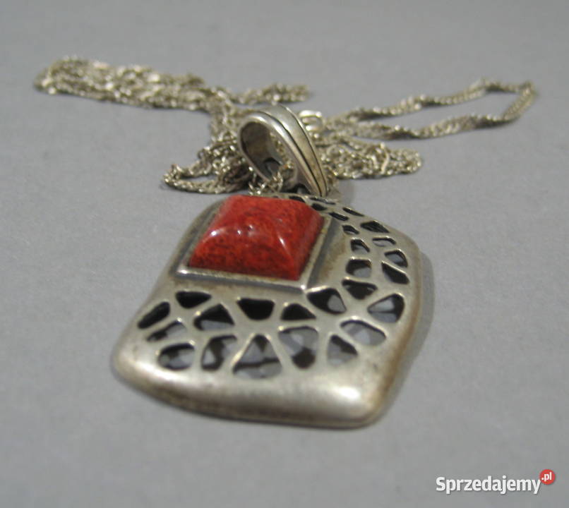 Stary Polski Wisior Srebrny mazowieckie Warszawa