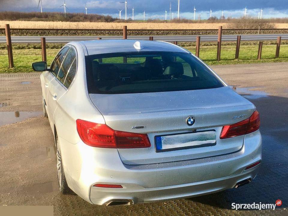 BMW Seria 5 540i GPF xDrive Luxury Line 30 Rok produkcji 2019 Gdańsk sprzedam