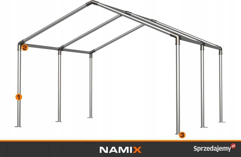 Namiot COMFORT 3x3 imprezowy handlowy ogrodowy Pawilony i namioty Jabłonna