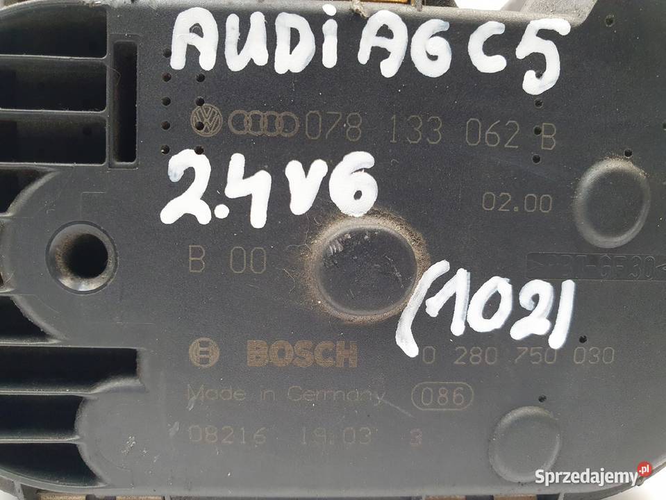 PRZEPUSTNICA Audi A4 A6 24 28 30 V6 Passat B5