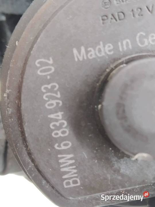 POMPA WODY DODATKOWA 6834923 Bmw Seria 5 VII