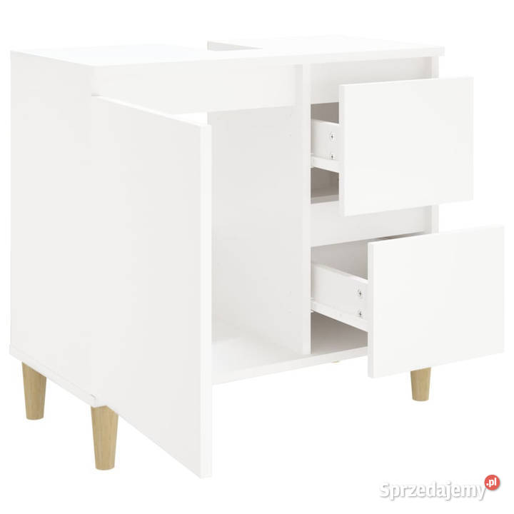 Szafka łazienkowa biała 65x33x60 materiał Warszawa