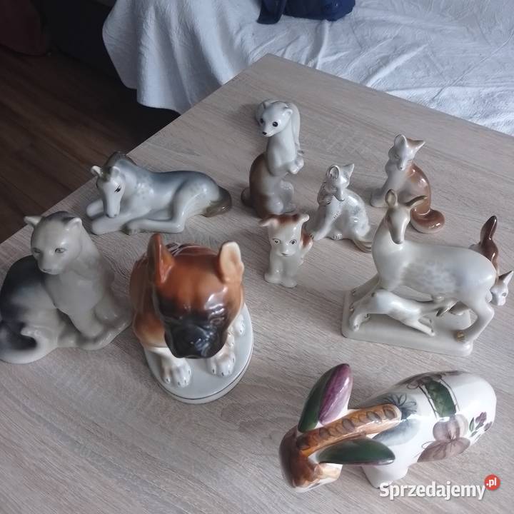 Figurka ze starej porcelany Starachowice