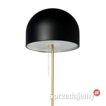 Lampa podłogowa GUSTAVS złoty czarny nowoczesny