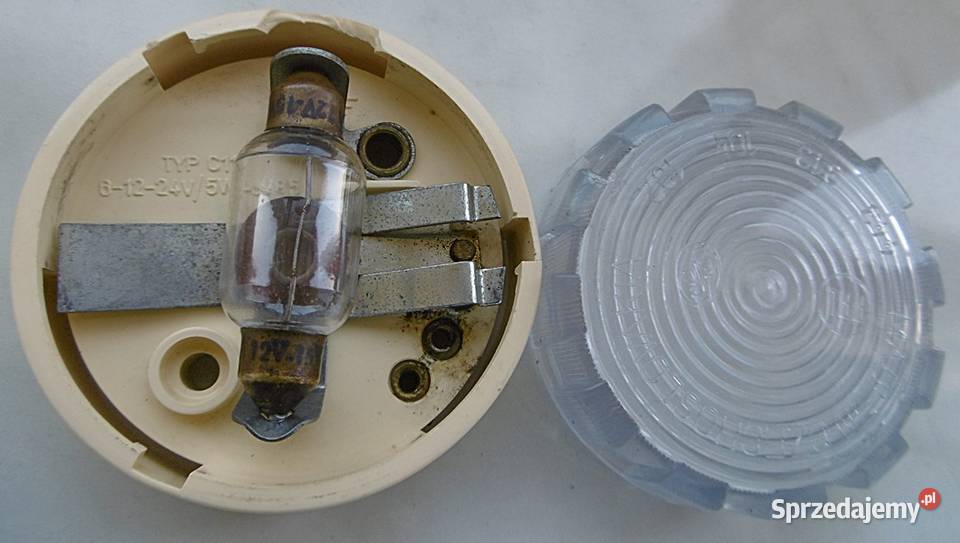 Lampa oświetlenia wnętrza do weterana Skoda Ostrów Wielkopolski