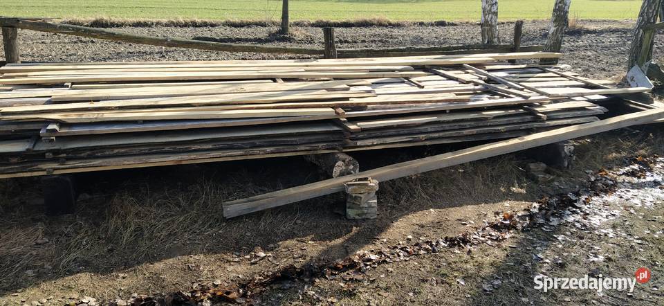 deski drewno materiał calówka lubelskie Łomazy