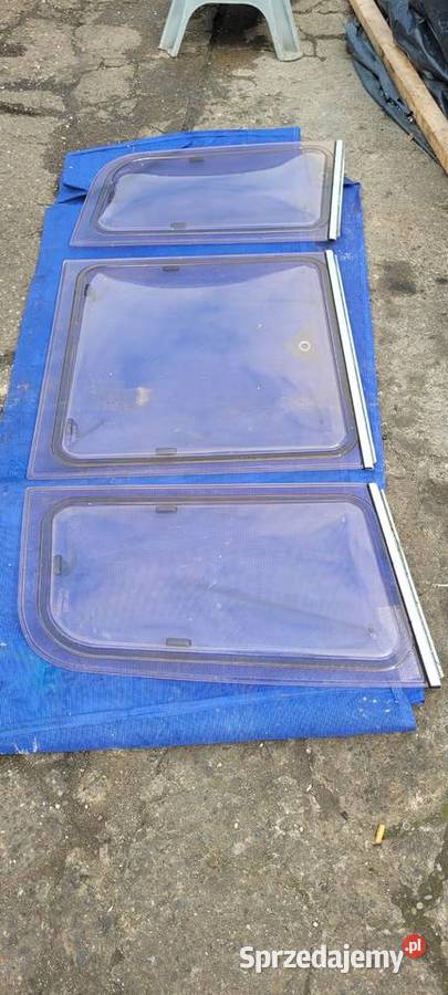 Fleetwood Colchester przyczepa kempingowa szyba Świdnica