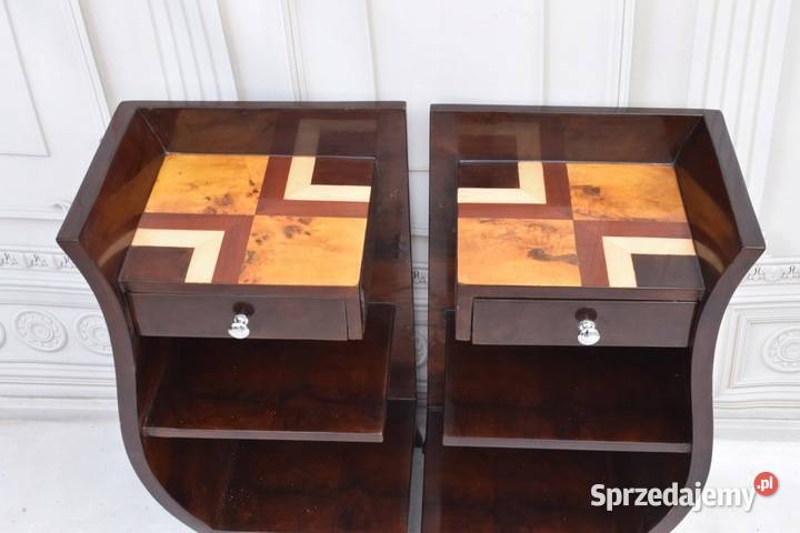 Stoliki Nocne Art Deco Szafki Szafy Sypialna Nocne małopolskie Kraków