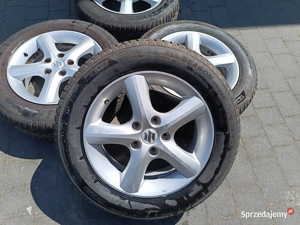 Komplet kół Suzuki SX 16 5x1143 opony Posada