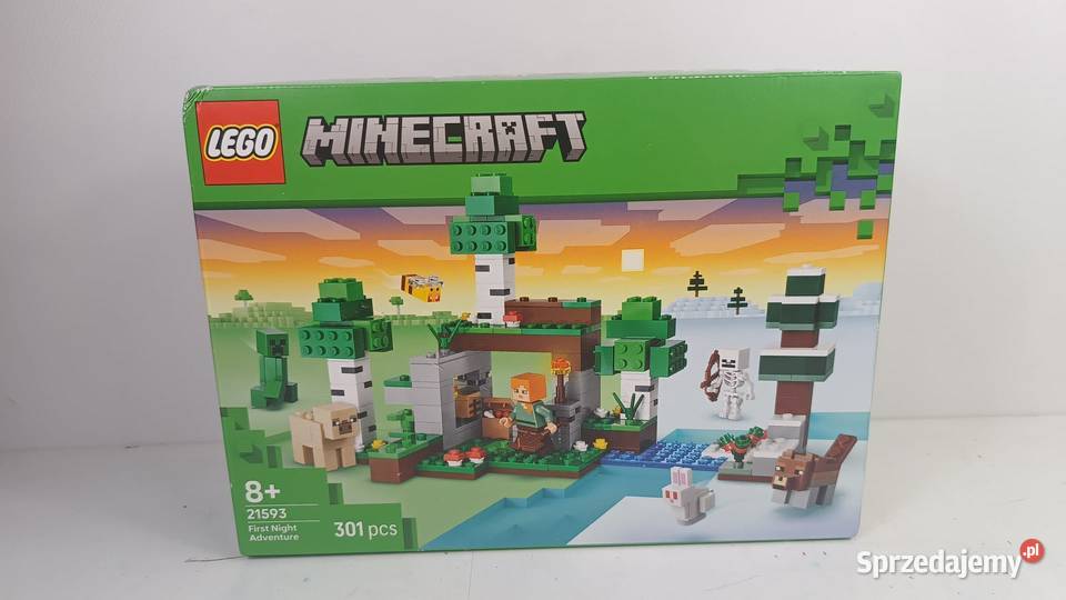 LEGO MINECRAFT Przetrwanie pierwszej nocy śląskie Katowice
