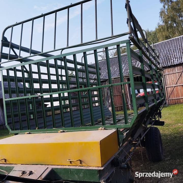 Przyczepa zbierająca 22m T0103 Stan Różanka sprzedam