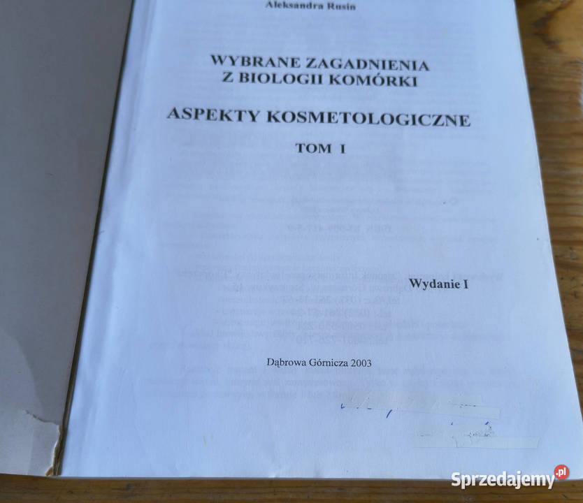 Aspekty kosmetologiczne tom 1 Sławomira śląskie Sosnowiec