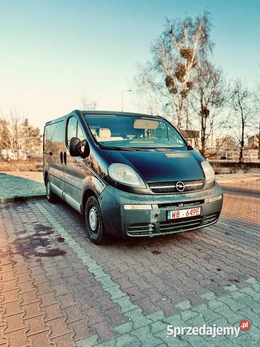 Opel Vivaro 19 CDTI 2002 mazowieckie Legionowo