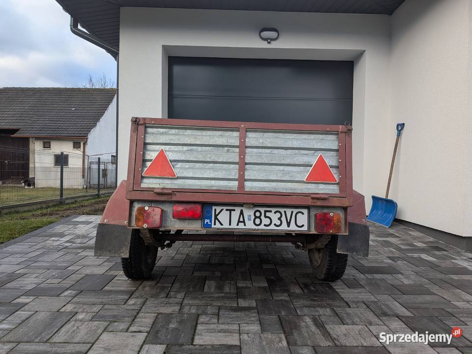 Przyczepa lekka SAM 2001 resory amortyzatory sprzedam