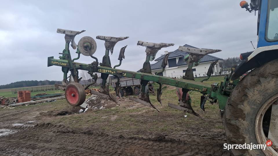 Pług obrotowy gassner 4 skibowy obrotowy Sieradz