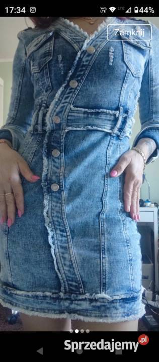 Sukienka jeansowa S Białaszewo