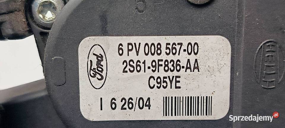 PEDAŁ FORD FIESTA 2S619F836AA osobowe Pozostałe Lipno