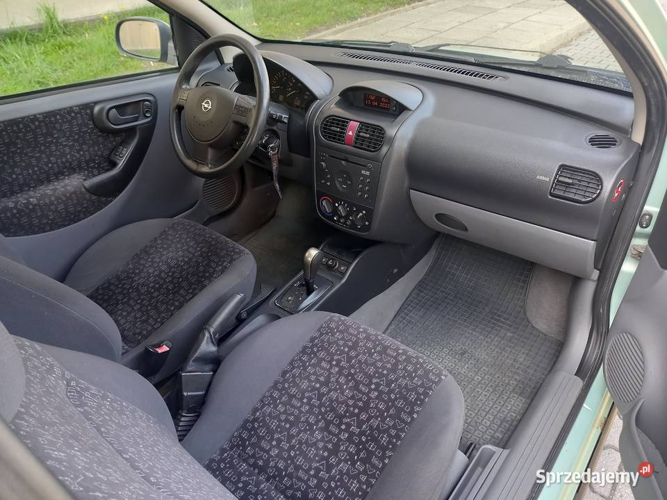 OPEL CORSA C 12 Ecotec Automatyczna Skrzynia śląskie Gliwice sprzedam