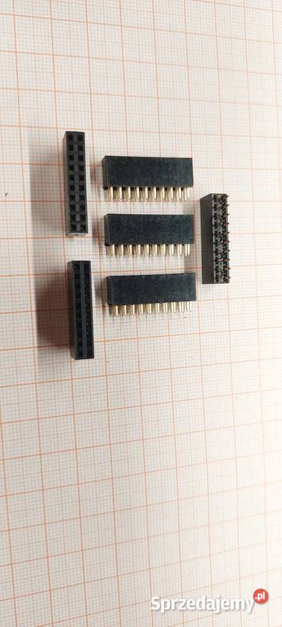 Gniazdo kołkowe żeńskie Gold 2x10 20 DIP 24 Czechowice-Dziedzice