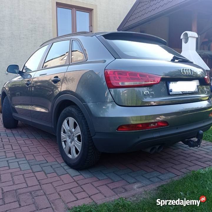 Audi Q3 20tdi CR HAK NAVI Klimatronik ABS małopolskie Miechów
