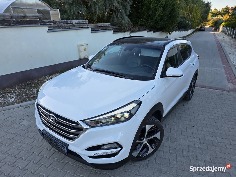 Hyundai Tucson 16T 4x4 automat full bezwypadkowy aluminiowe felgi Tucson Lublin