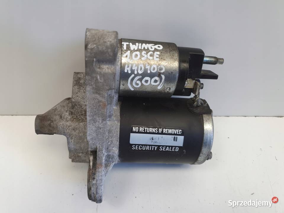 ROZRUSZNIK Renault Twingo III 10 SCe ROZRUSZNIK Układ elektryczny, zapłon