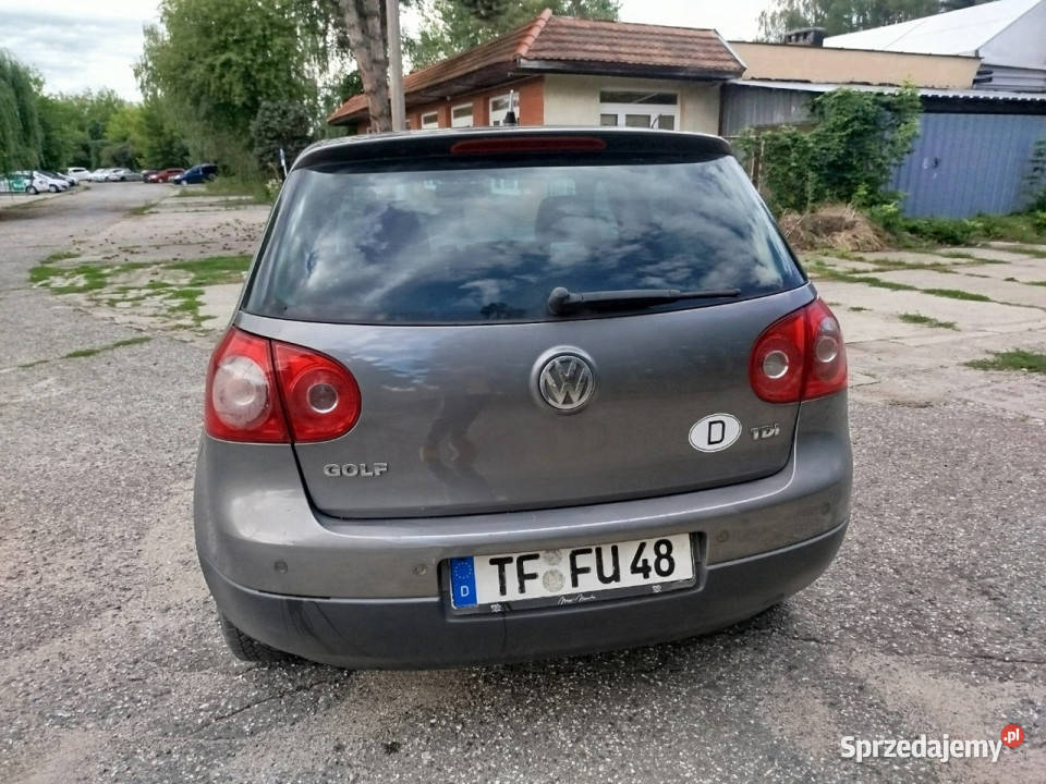 Volkswagen Golf 2007r 5 drzwi import niemcy Golf Toruń sprzedam