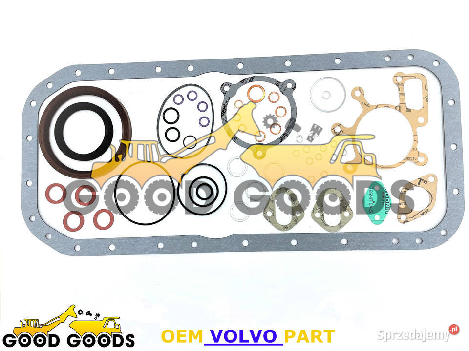 VOLVO ZESTAW USZCZELEK DOŁU D45 TD45B 11990089 mazowieckie sprzedam