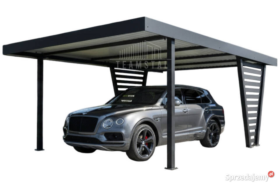 Carport V PREMIUM 43x5m Wypełnienie panelami Bydgoszcz
