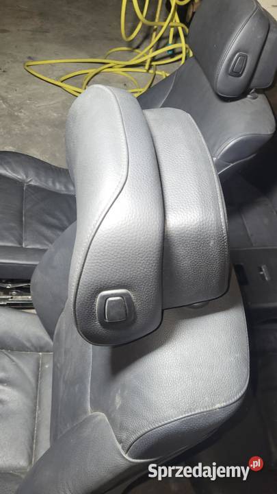 Sprzedam fotele bmw 520d 2009r czarna skóra nie automatyczna Seria 5 Krzywdy sprzedam