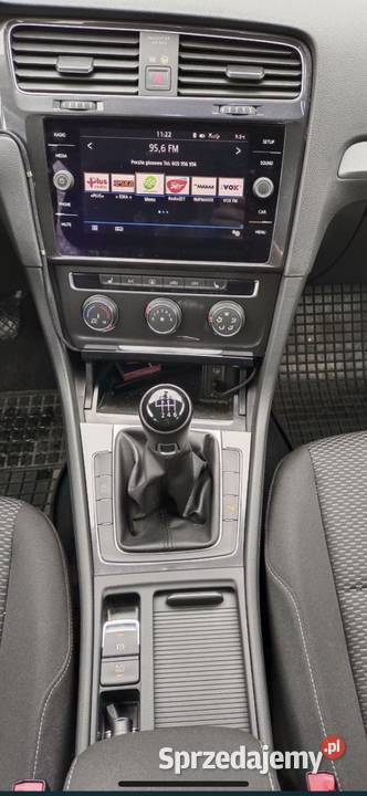 Volkswagen Golf VII Lift 10 TSI Alufelgi Klima światła do jazdy dziennej Gorzów Wielkopolski