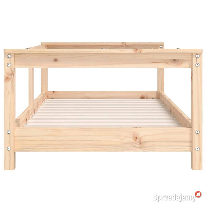 Rama łóżka dziecięcego 70x140 drewno sosnowe