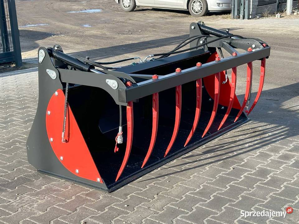 NOWY Łyżko Krokodyl MetalTechnik 2 Siłowniki Osprzęt roboczy Do ciągników